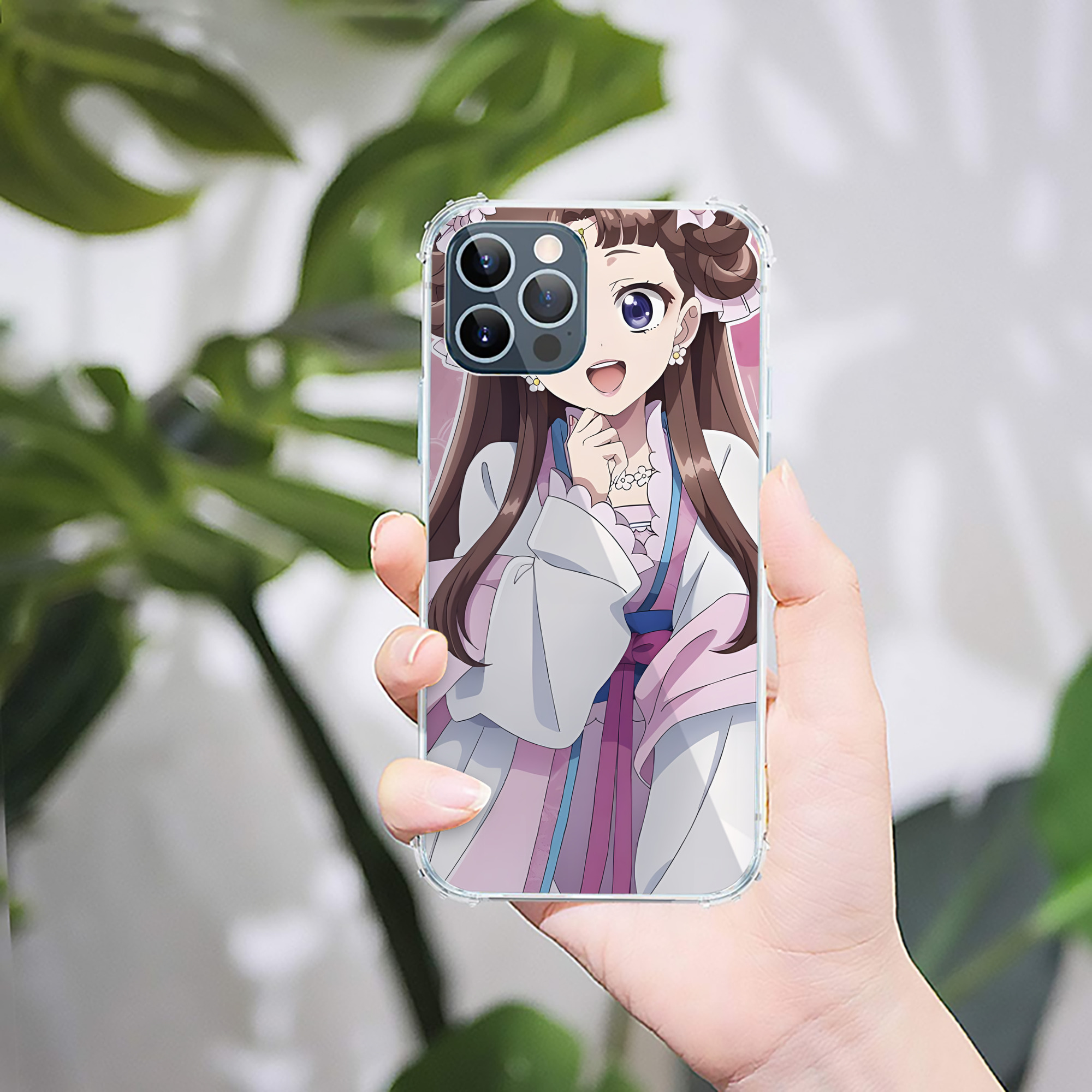 （画像用） 薬屋のひとりごと The Apothecary Diaries 【iPhone 12シリーズ対応】透明スマホケース（クリアソフトケース）